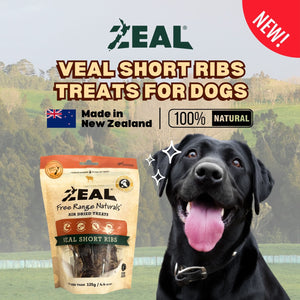Zeal Veal Short Ribs Treats for Dogs (125g)