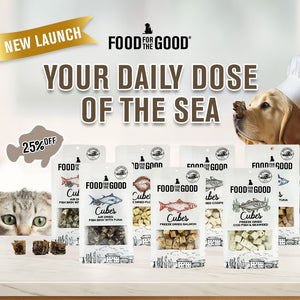 Food for the Good Cubes Treats for Dogs & Cats