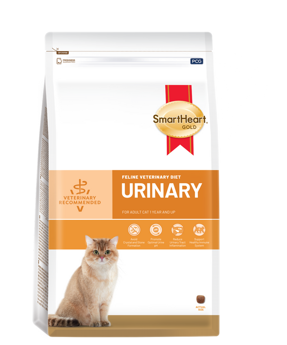 Smartheart Gold Feline Veterinary Diet - Urinary for Cats (1.5kg)