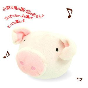 Petz Route Musical Dog Toy (Piggy)