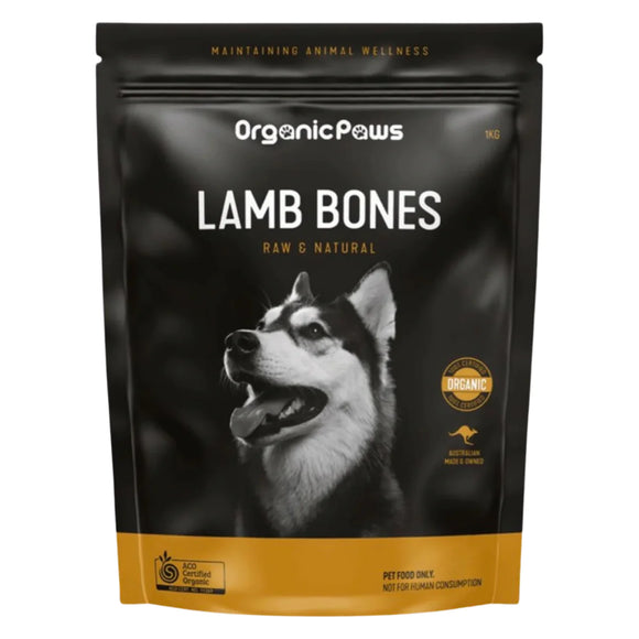 Organic Paws Lamb Bones Treats for Dogs