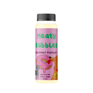Meaty Bubbles - Doughnut Flavour Playtime Toy for Dogs & Cats (150ml)
