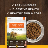 Instinct Original Grain-Free Recipe with Real Chicken Dry Cat Food (2 sizes)