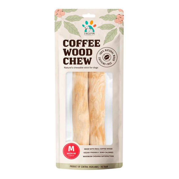 Singapaw Coffee Wood Chew (Medium,2pcs)