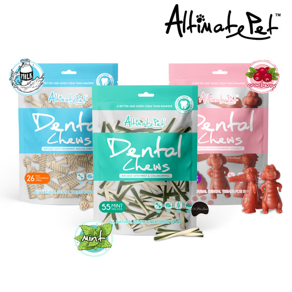 Altimate Pet Dental Chew for Dogs (3 flavors)