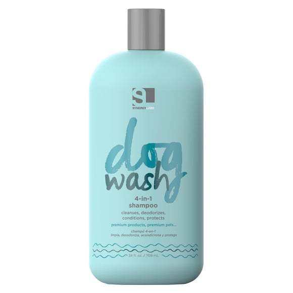 Synergy Labs Dog Wash 4-in-1 Shampoo (12oz)
