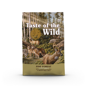 Taste of the Wild Pine Forest Canine Recipe with Venison & Legumes Dry Food for Dogs (2 sizes)