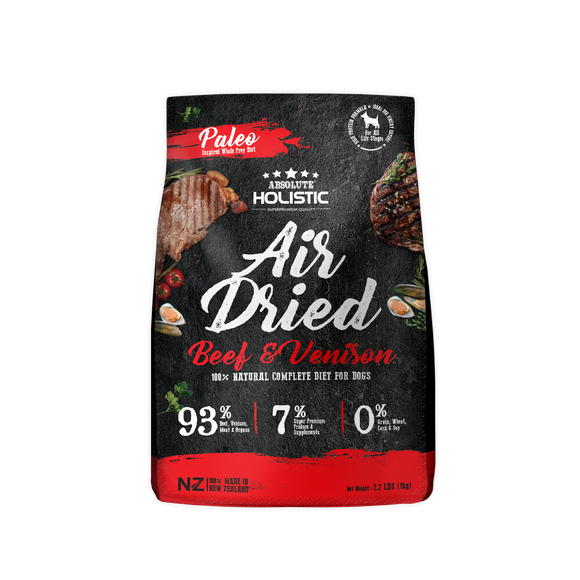 [Sample Size] Absolute Holistic Air Dried Food for Dogs (Beef & Venison)