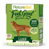 [Buy3free1] Naturediet Feel Good Nutritious Wet Food for Dogs (Lamb) 2 sizes