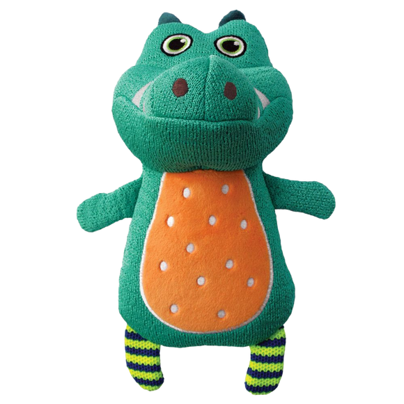 KONG Whoopz Gator Plush Toy for Dogs (2 sizes)