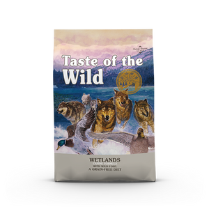 Taste of the Wild Wetlands Canine Recipe with Roasted Fowl Dry Food for Dogs (2 sizes)