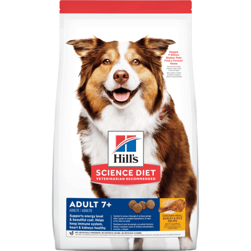 Hill's® Science Diet® Adult 7+ Chicken Meal, Barley & Rice Recipe Dry Food for Dogs (3kg)