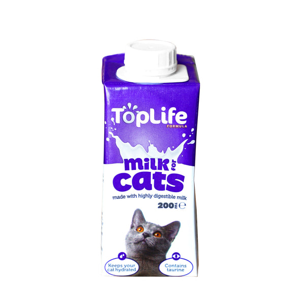 [1carton=18pack] TopLife Milk for Cats (200ml)
