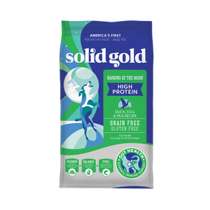 Solid Gold Barking at the Moon Duck, Egg & Peas Recipes Dry Food for Dogs (2 sizes)
