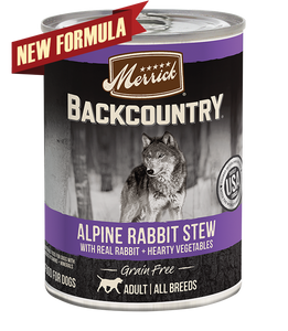 [MR-37022] Merrick Backcountry Alpine Rabbit Stew for Dogs (360g)