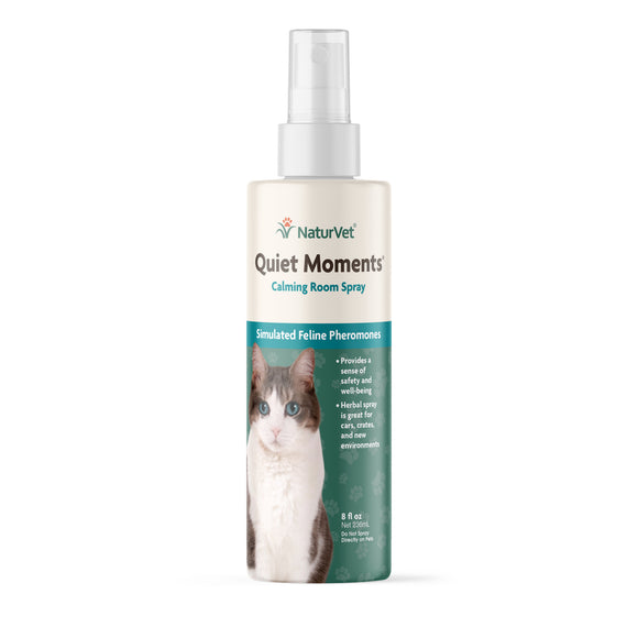 Naturvet Quiet Moments Herbal Calming Spray Feline [Volume: 8 fl.oz]