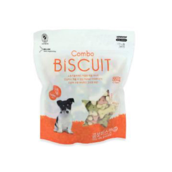 [BW2025] Bow Wow Combo Biscuit for Dogs (220g)