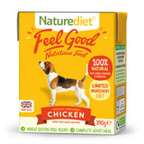 Naturediet Feel Good Nutritious Wet Food for Dogs (Chicken) 2 sizes