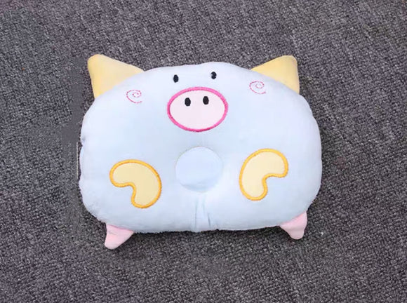 Small Piggy Pillow (Blue)