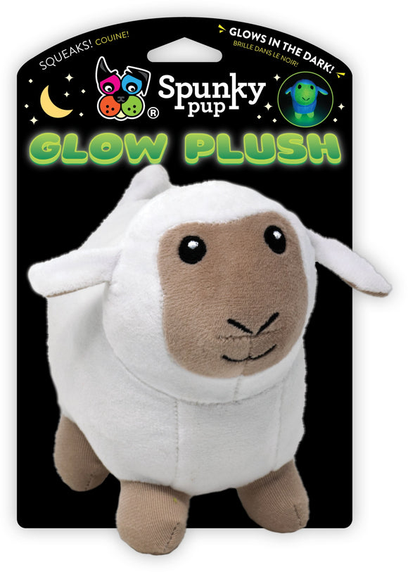 SpunkyPup Glow Plush Lamb (2 sizes)