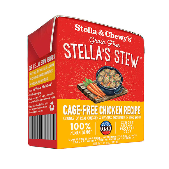 Stella & Chewy’s Cage-Free Chicken Stew for Dogs (11oz)