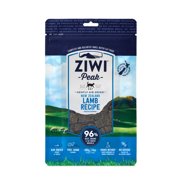 ZIWI® Peak Air-Dried Lamb Recipe For Cats (2 sizes)