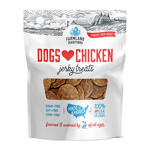 [FT-DLC06] Farmland Traditions Chicken Jerky for Dogs (6oz)