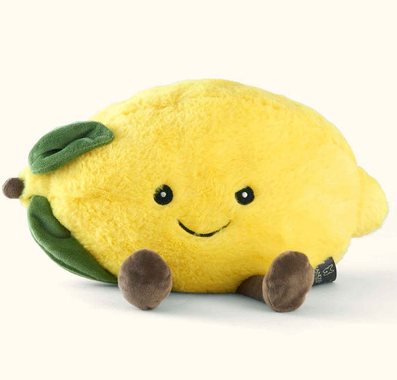 NANDOG My BFF Lemon Super Soft Luxe Plush Squeaker Toy