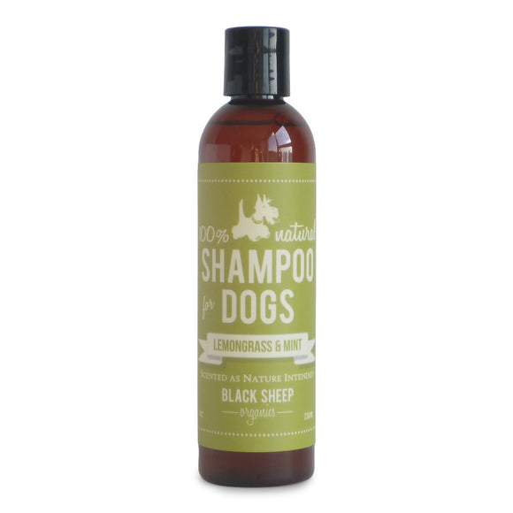 [LEMSH8] Black Sheep Organics Lemongrass & Mint Organic Shampoo for Dogs (8oz/236ml)