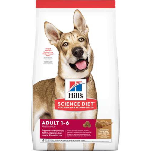 Hill's® Science Diet® Adult Lamb Meal & Brown Rice Recipe Dry Food for Dogs (3 sizes)