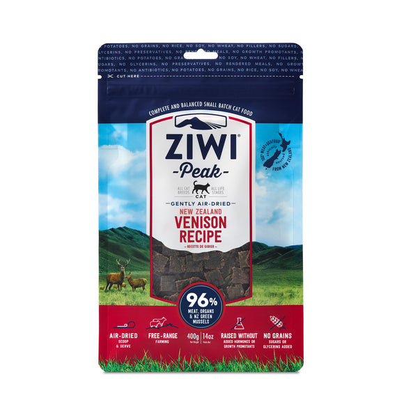 ZIWI® Peak Air-Dried Venison Recipe For Cats (400g)