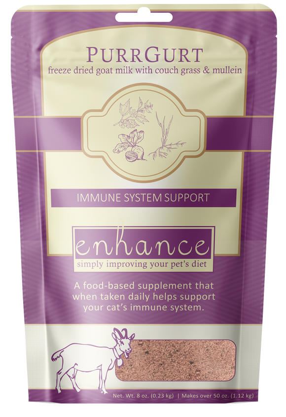 Steve’s Enhance PurrGurt Freeze Dried Goat Milk with Krills and Beets (8oz)