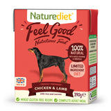 [Buy3free1] Naturediet Feel Good Nutritious Wet Food for Dogs (Chicken & Lamb) 2 sizes