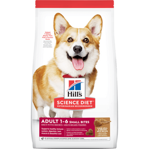 Hill's® Science Diet® Adult Small Bites Lamb Meal & Brown Rice Recipe Dry Food for Dogs (3 sizes)