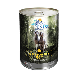 [ALP1272] Alps Natural Pureness Whole Earth Pork Canned Food for Dogs (400g)