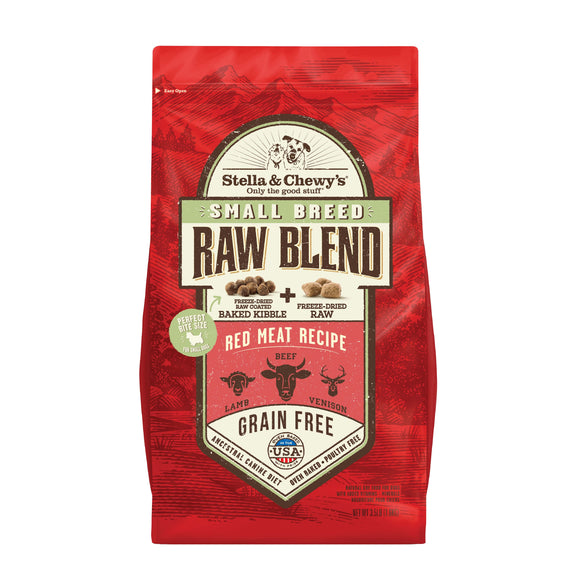 Stella & Chewy’s Freeze Dried Small Breed Red Meat Raw Blend Kibbles for Dogs (2 sizes)