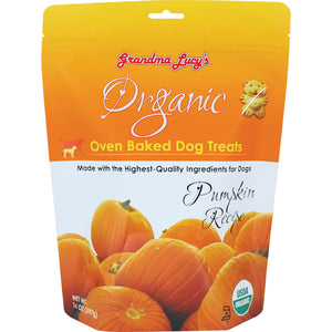 Grandma Lucy’s Organic Oven-Baked Pumpkin Treats for Dogs (14oz)