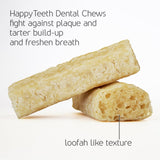 Himalayan Pet Supply Happy Teeth Dental Cheese with Bacon Dog Chew Soft Density Treats (4oz)