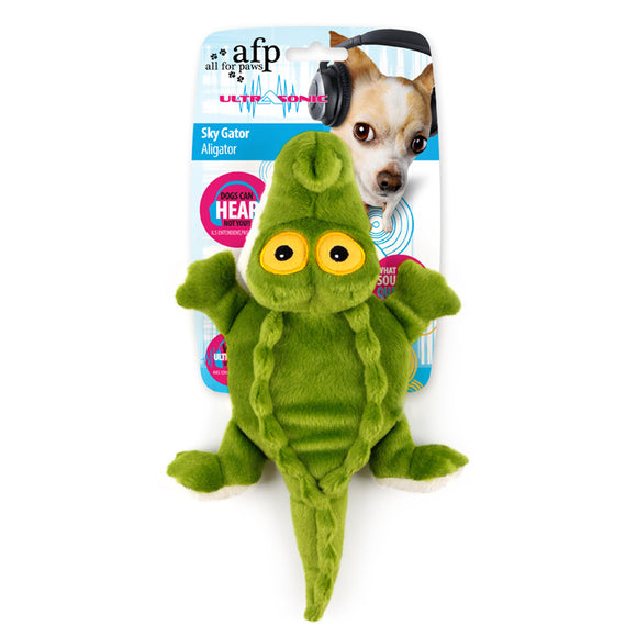 AFP Ultrasonic Sky Gator Squeaky Toy for Dogs