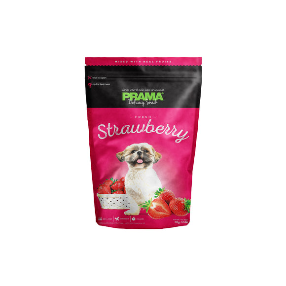 Prama Delicacy Snack Fruit Series (Strawberry) 70g