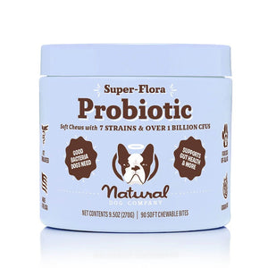 Natural Dog Company Super-Flora Probiotic Supplement