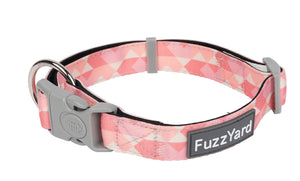 Fuzzyard Dog Collar - Pink Lemonade (3 sizes)