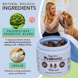 Natural Dog Company Super-Flora Probiotic Supplement