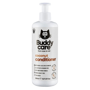 Buddy Care Cat Conditioner - Coconut (500ml)