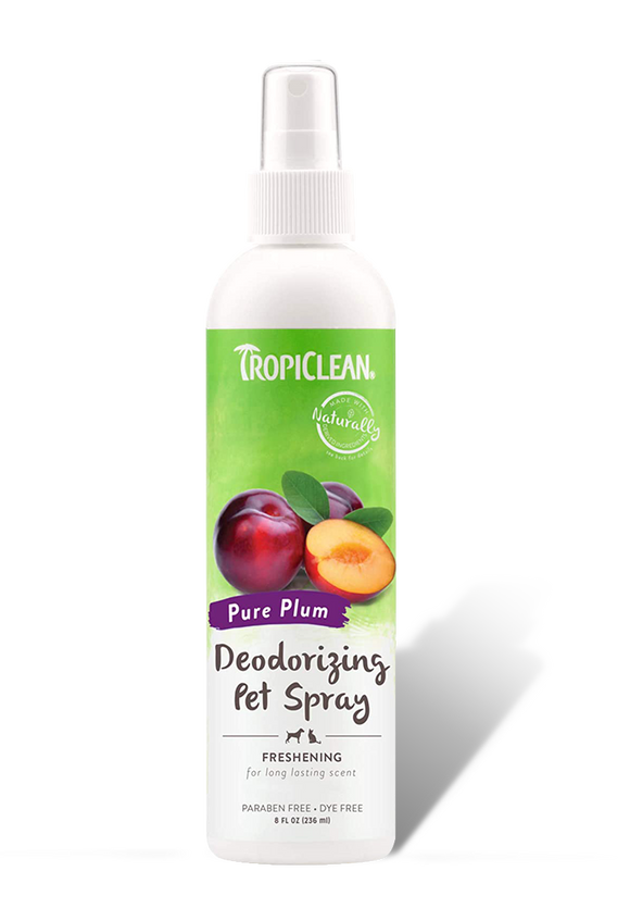 TropiClean Pure Plum Deodorizing Pet Spray (8 fl oz)