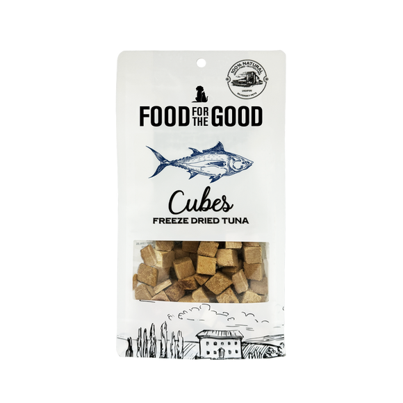 Food For The Good - Freeze Dried Tuna Cubes Cat & Dog Treats (70g)