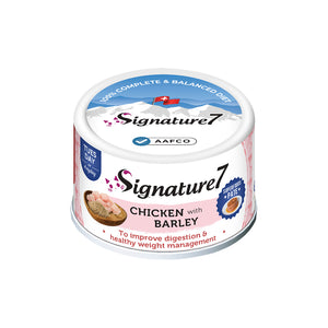 Signature 7 Tuesday Superfoods Pate - Chicken with Barley For Digestion and Weight for Cats (80g)