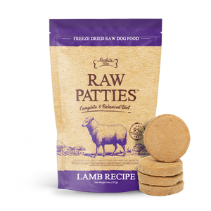 Absolute Bites Freeze Dried Raw Patties Dog Food - Lamb Recipe (14oz)