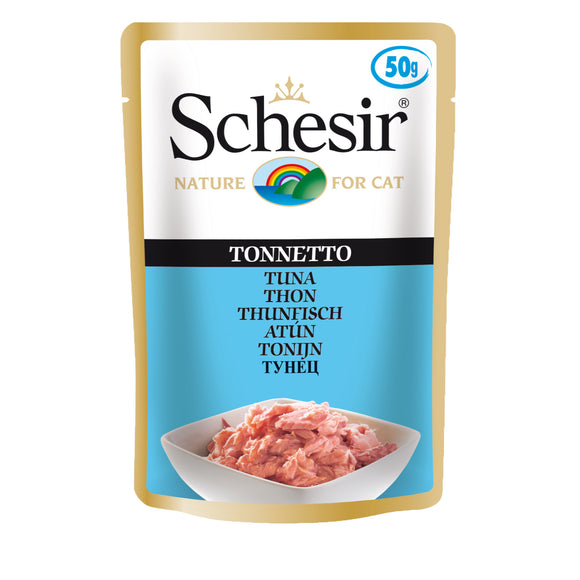 Schesir Pouches (Tuna) for Cats (50g)