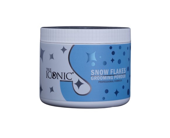 True Iconic Snow Flakes Grooming Powder For Dogs (1000ml)